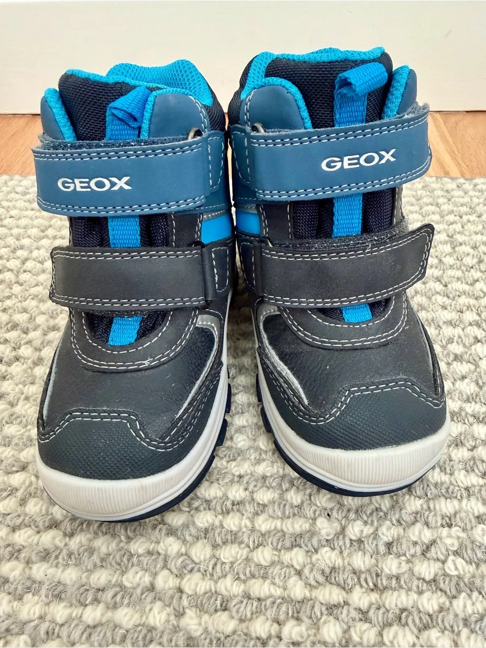 Geox Flanfil Waterproof Snow Boots Toddler US 6.5 / EU 22 Navy Blue
